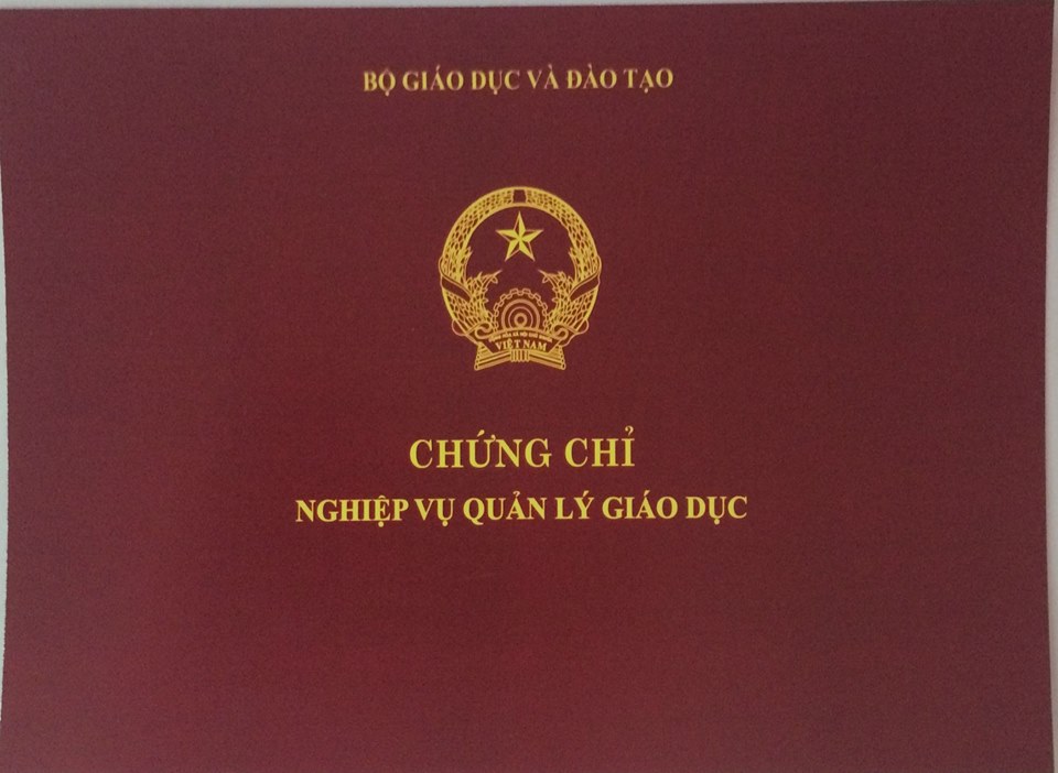 Tuyển sinh cấp chứng chỉ quản lí giáo dục mầm non
